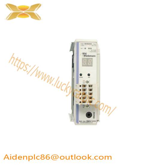 BIH2+WIEDERMANN BWU1840 BWU1416 AS-Interface Master/Scanner Module