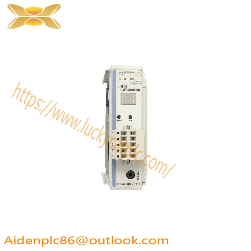 BIHL+WIEDEMANN BWU1840 BWU1416 Interface Master Module