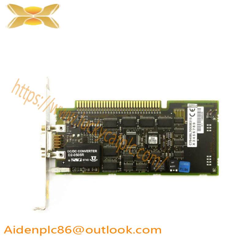 SIEMENS C79-458-L7000-B315 MPI/Profibus DP PC Card ISA