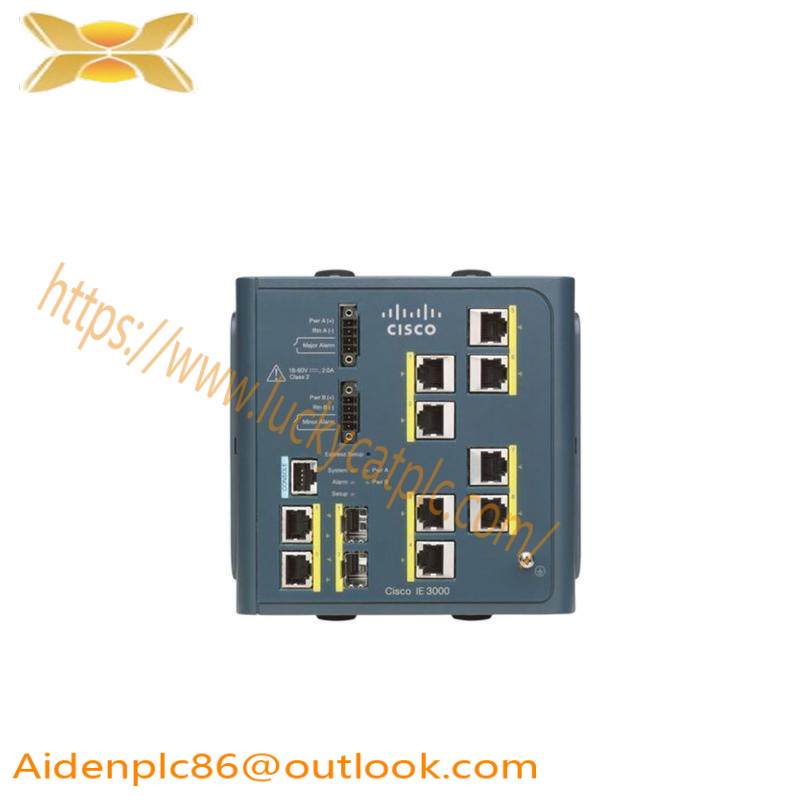 CISCO IE-3000-8TC INDUSTRIAL ETHERNET SWITCH