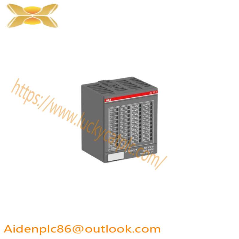 ABB DX522 1SAP245200R0001 Digital input/output module.