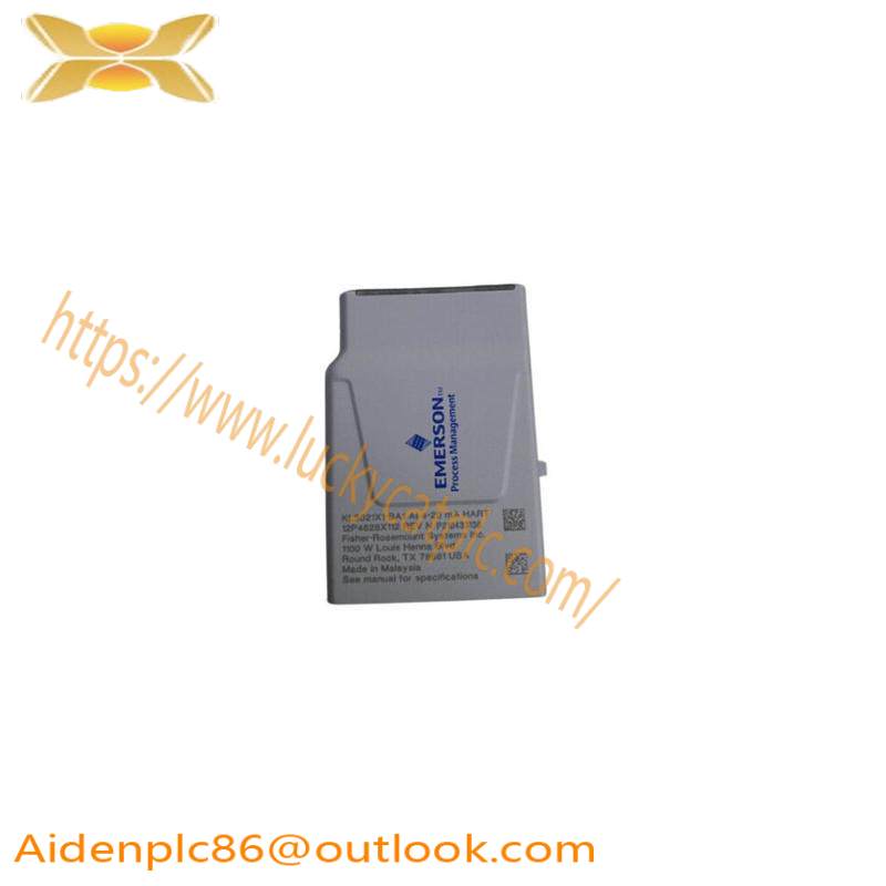 Emerson 12P4628X092 ANALOG INPUT