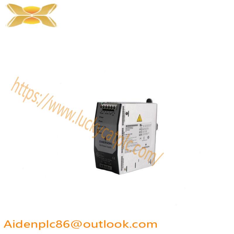 EMERSON 1X01046H01L Power supply module