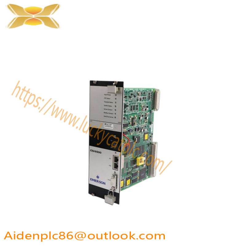 EMERSON A6210 Thrust Differential Expansion Module