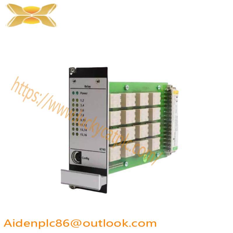 Emerson A6740-10 16-Channel Output Relay Module