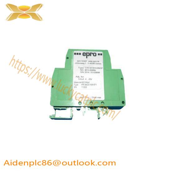Emerson CON041/913-030/SF EPRO Eddy current signal converter