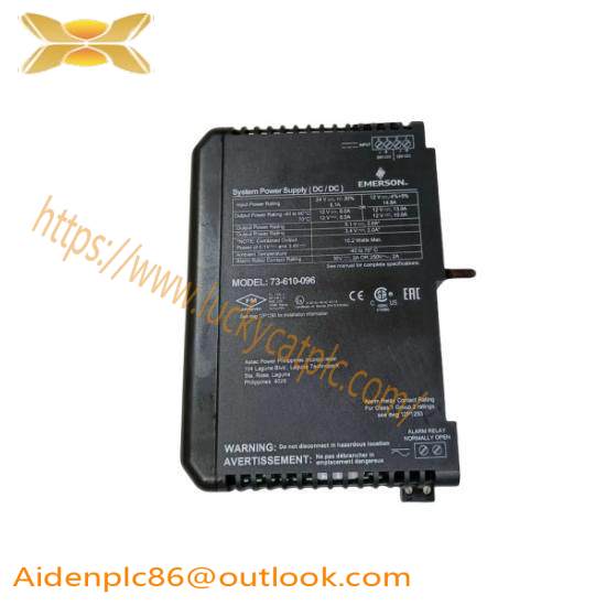 Emerson DeltaV KJ1501X1-BC3 Power Supply
