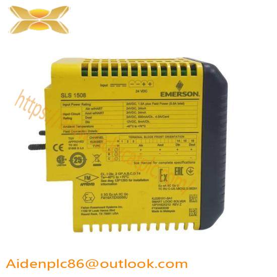 EMERSON KJ2201X1-BA1 12P3162X212 SLS1508  Logic Solver