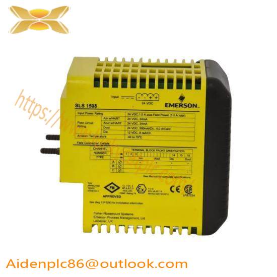 EMERSON KJ2201X1-BA1 12P3162X252 SLS1508 Logic Solver