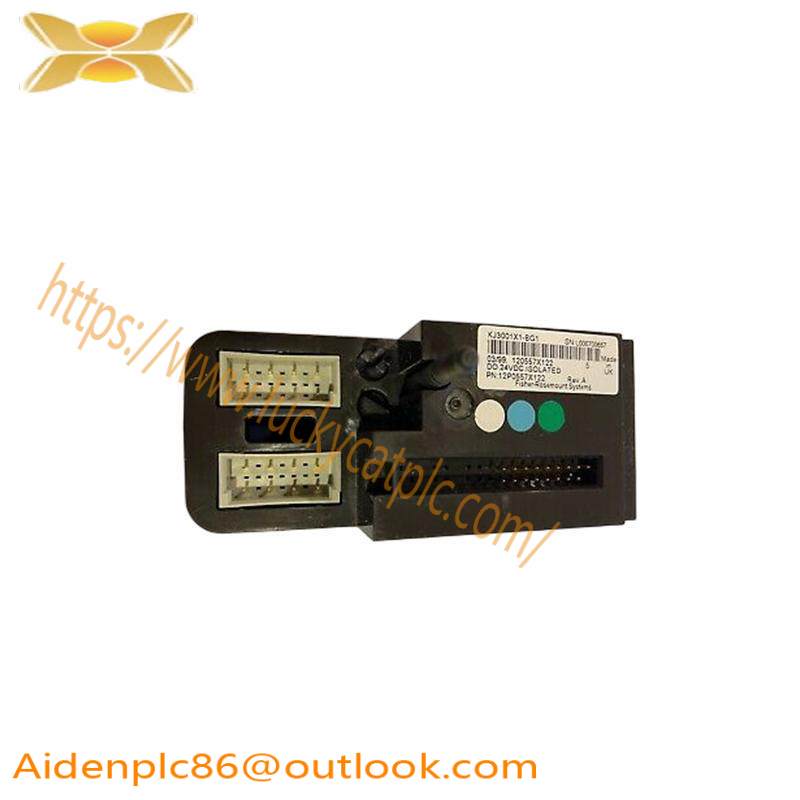Emerson KJ3001X1-BG1 12P0557X122 VE4002S1T1B1 OUTPUT MODULE