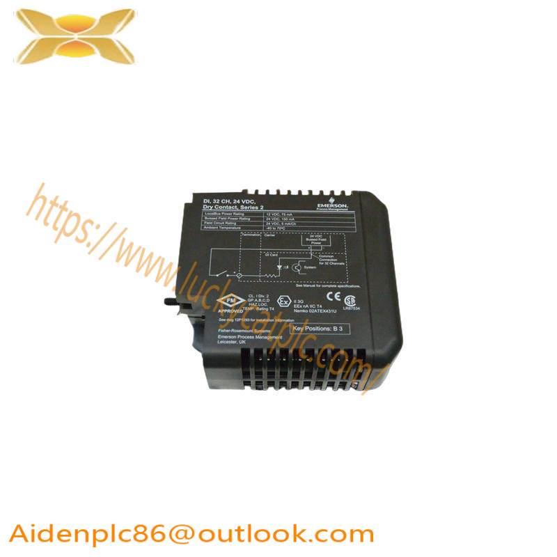 EMERSON KJ3222X1-EA1 12P2533X022 Input Module