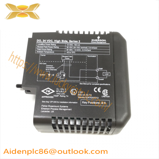 EMERSON KJ3241X1-EA1 12P2565X032 Interface Module
