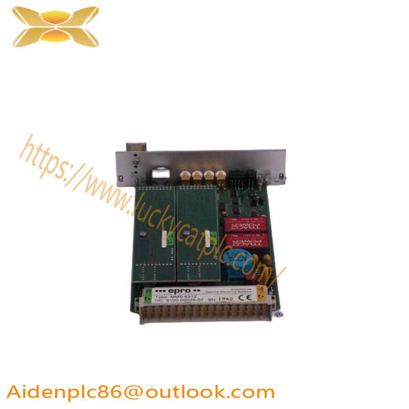 Emerson MMS6220 Dual Channel Shaft Eccentricity Monitor