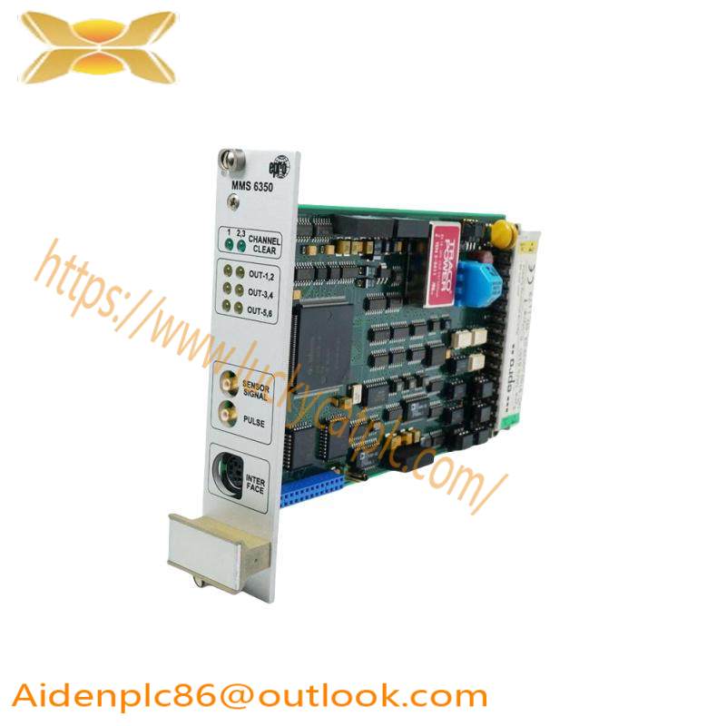 Emerson MMS6350 Digital Overspeed Protection System