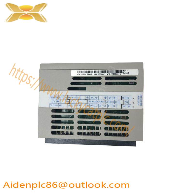 Emerson Ovation 1C31197G05 ANALOG OUTPUT HART CARD