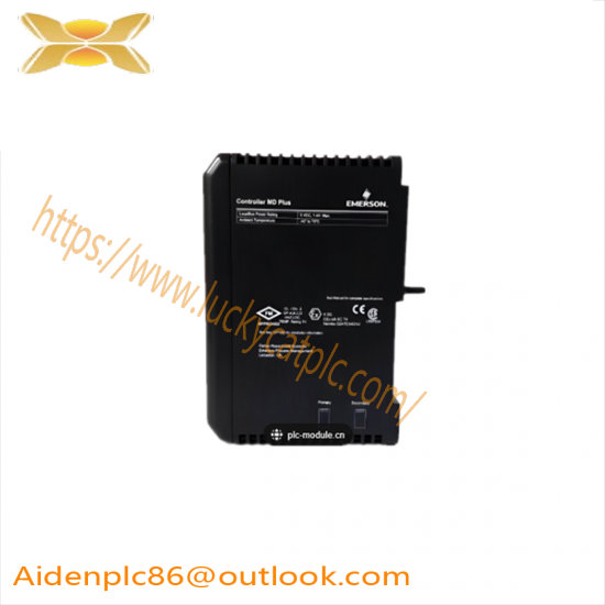 EMERSON VE3007 KJ2003X1-BB1 MD Plus Controller