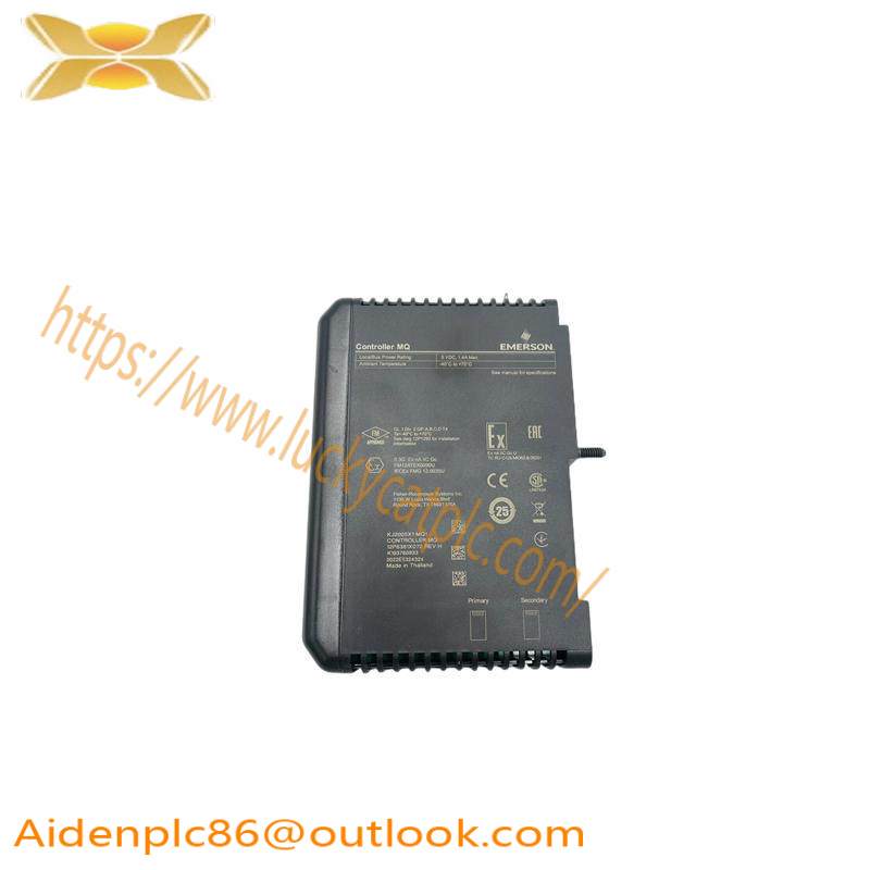 Emerson VE3008 KJ2005X1-MQ1 12P6381X052 MQ Controller