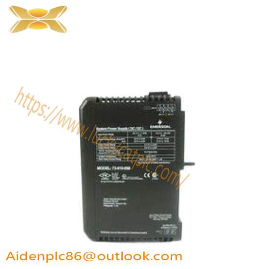 EMERSON VE5009 KJ1501X1-BC3 12P3935X022