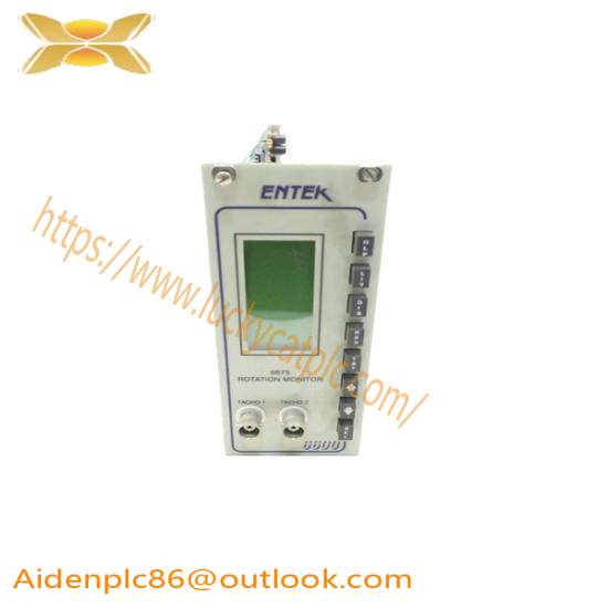 ENTEK C6675 6600 Rotation Monitor Display