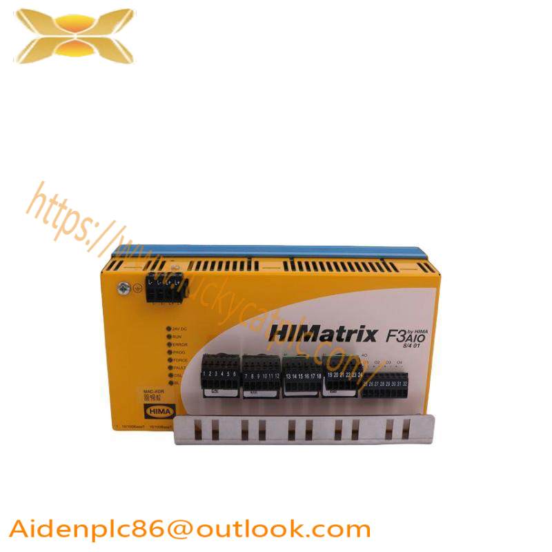 HIMA F3 AIO 8/4 01 F3AIO8/401 HIMatrix Safety-Related Controller
