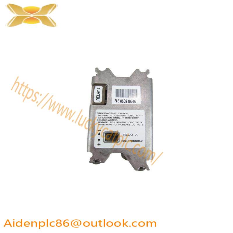 FISHER 38B5786X052 Relay Assembly