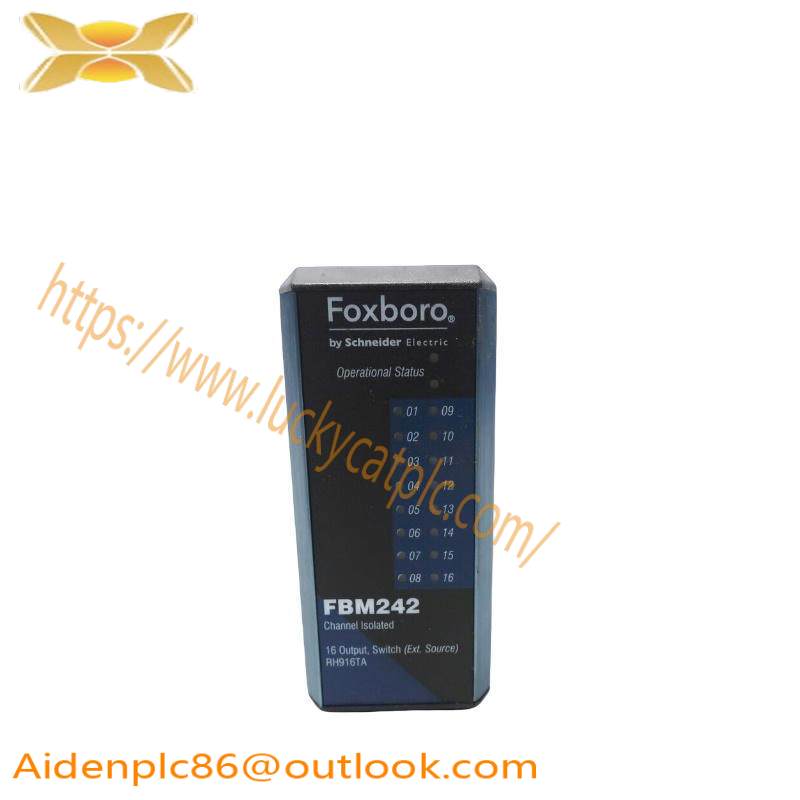 FOXBORO FBM242 RH916TA Channel Isolated 16 Output Switch