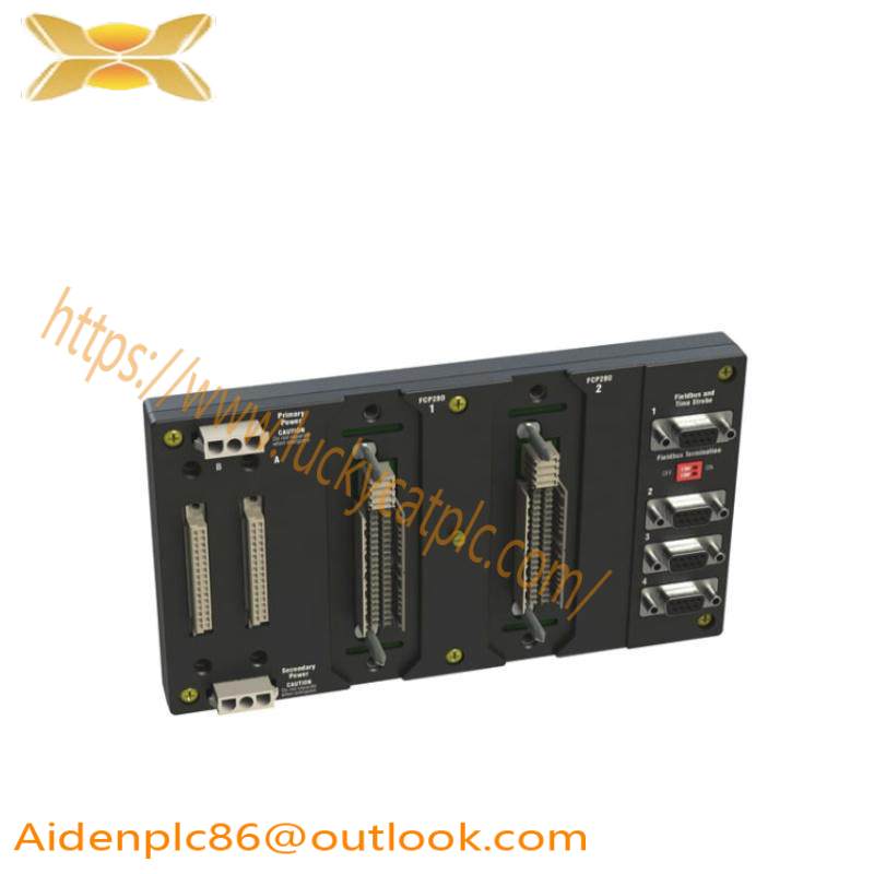 FOXBORO RH924YF DIN-Rail Mounted Modular Baseplate