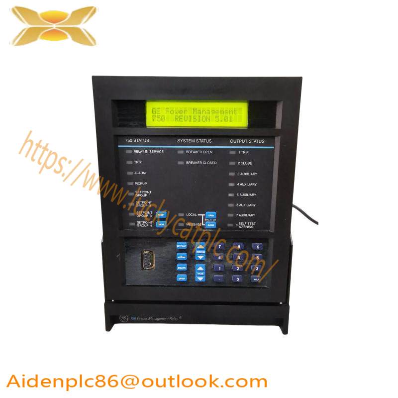 GE 750-P5-G5-D5-HI-A20-R FEEDER MANAGEMENT RELAY