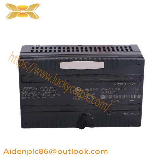 GE FANUC IC200ALG326B IC200ALG326