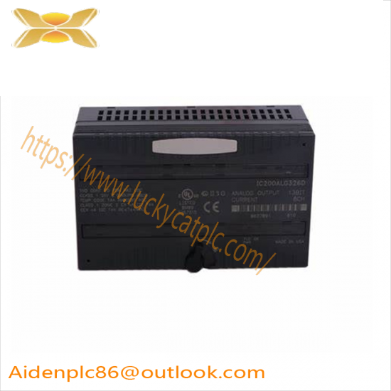 GE FANUC IC200ALG326H Analog Output Module