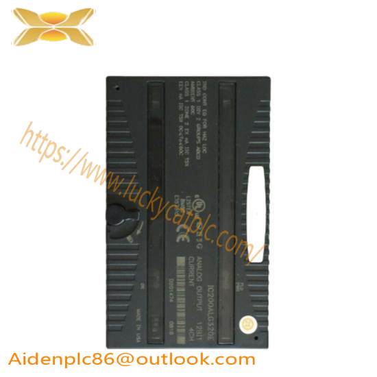 GE FANUC IC200ALG620 Analog Input I/O