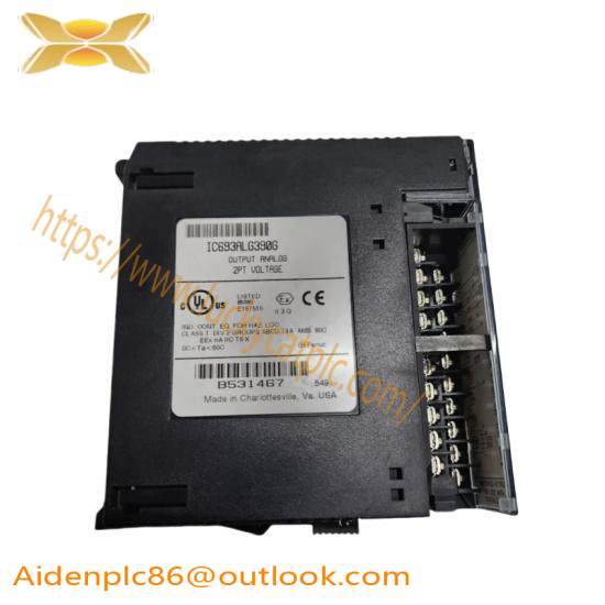 GE FANUC IC693ALG390 Analog Output I/O