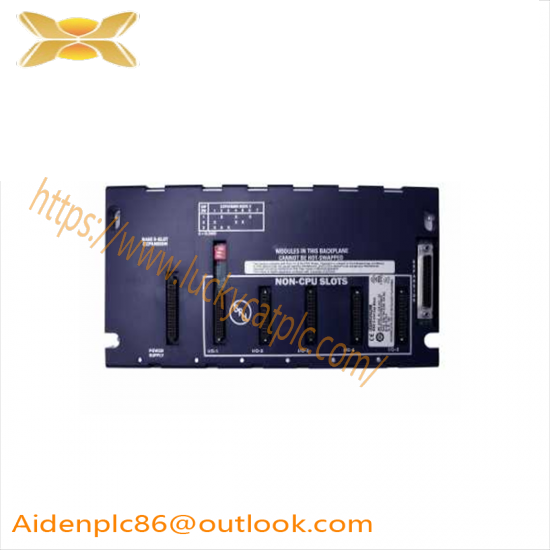 GE FANUC IC694CHS398 5-Slot Serial Expansion Backplane