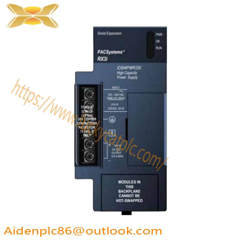 GE FANUC IC694PWR321 POWER SUPPLY
