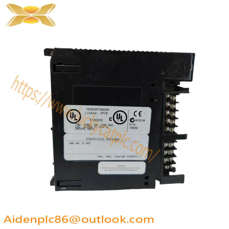 GE HE693RTD600R Input Module