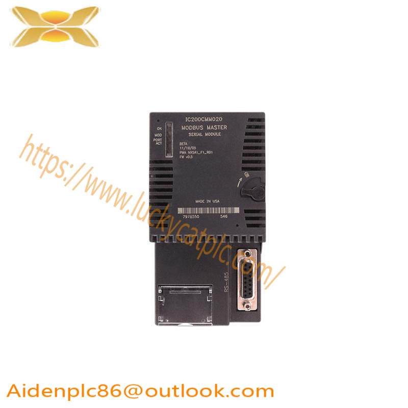 GE IC200CMM020 MODBUS MASTER MODULE