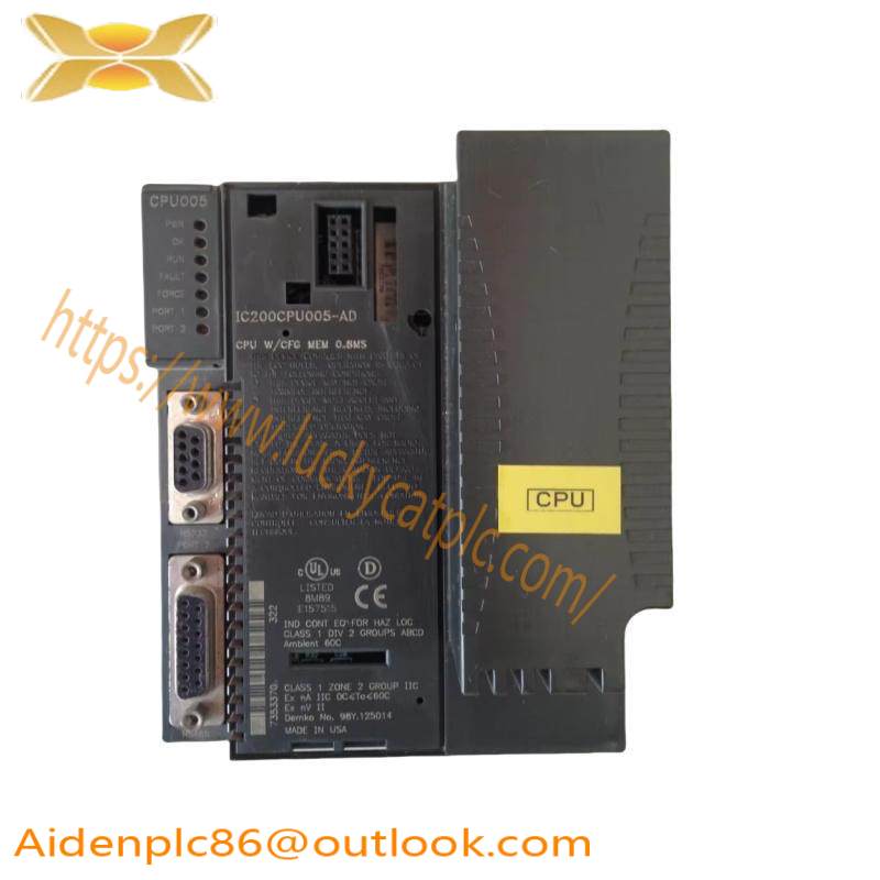 GE IC200CPU005 CPU module