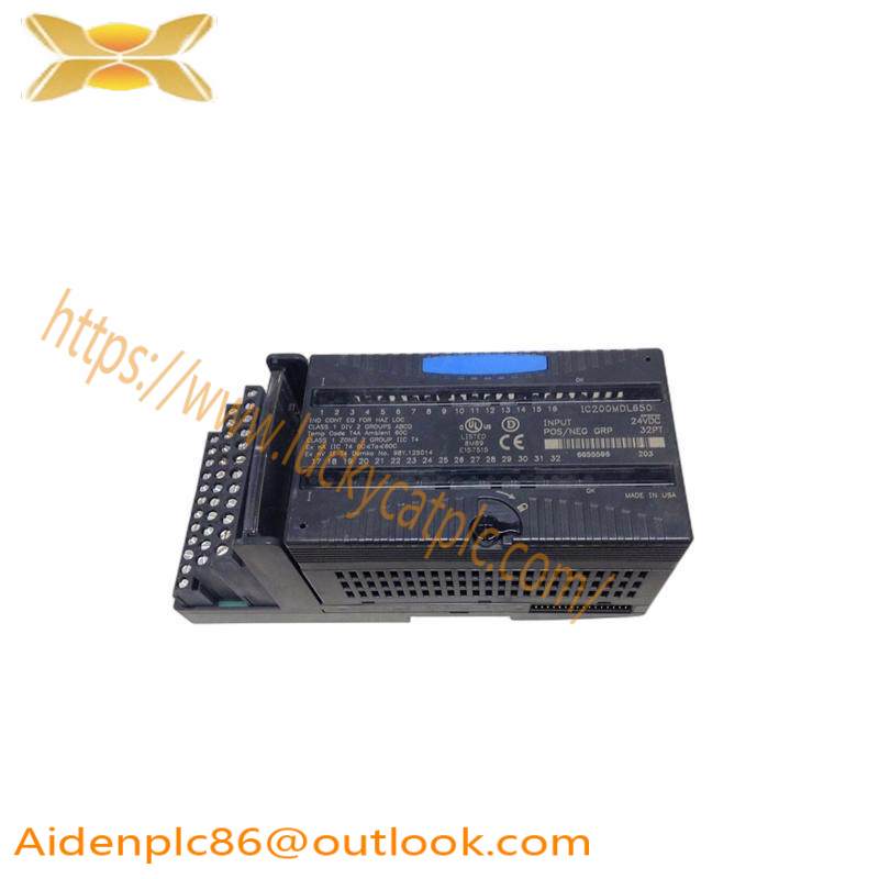 GE IC200MDL650 Digital input module