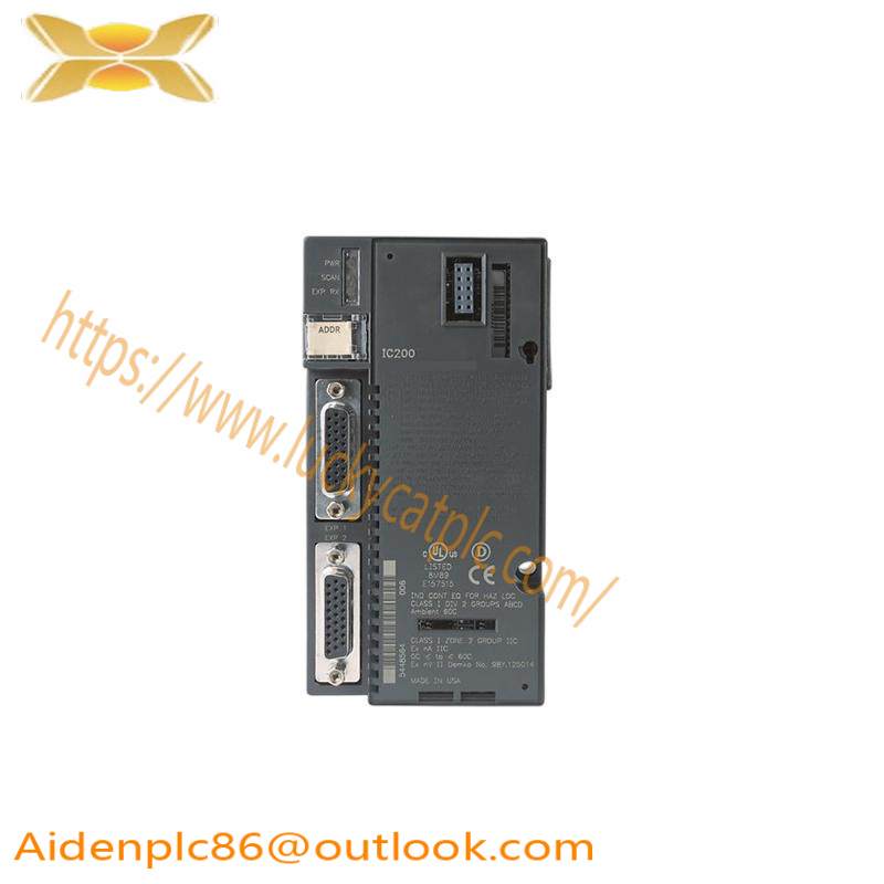 GE IC200PNS001 REMOTE I/O UNIT