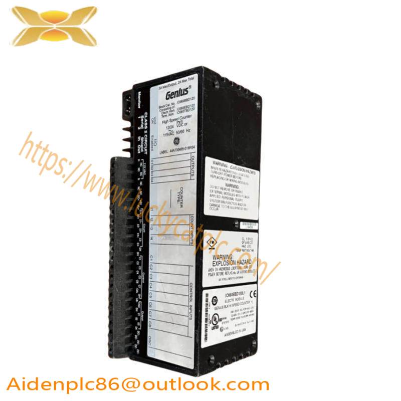 GE IC660BBD120 High-speed Counter Block