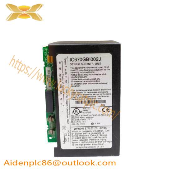 GE IC670GBI002