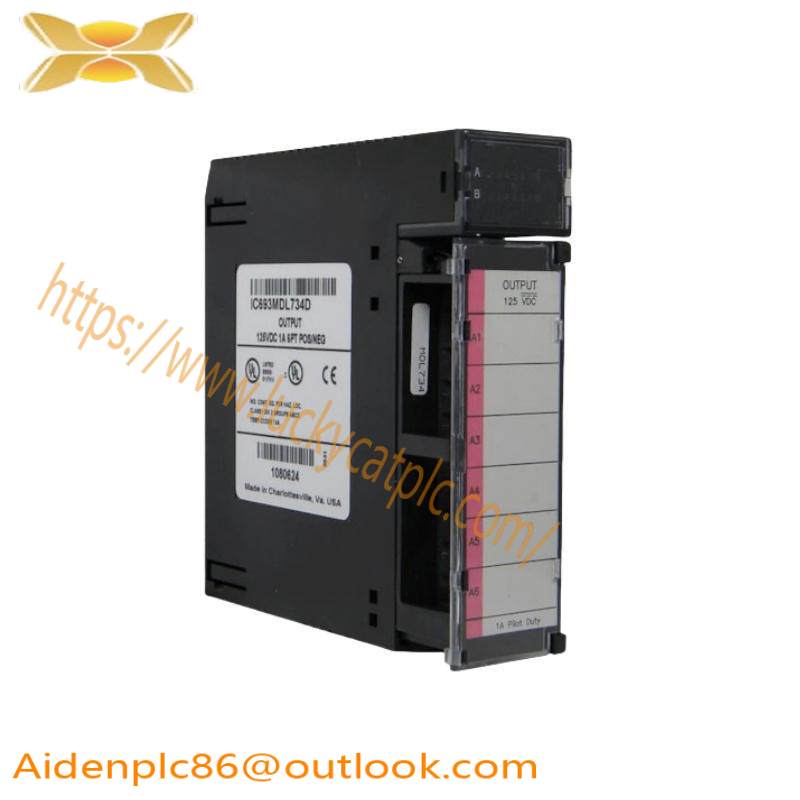 GE IC693MDL734D Positive/Negative Logic 1 Amp Output module
