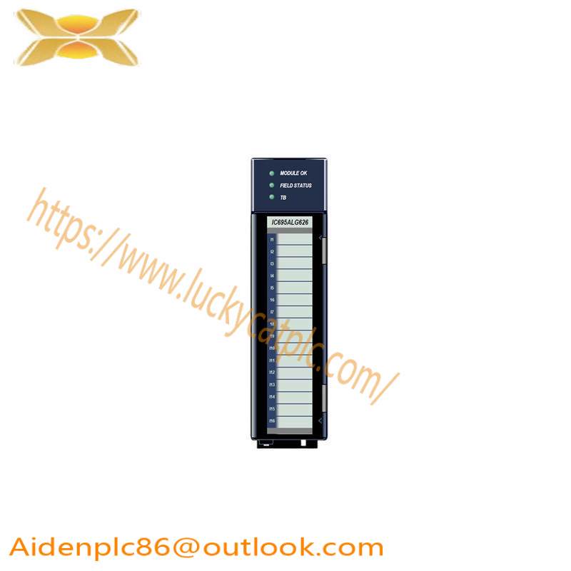 GE IC695ALG626 ANALOG INPUT HART MODULE