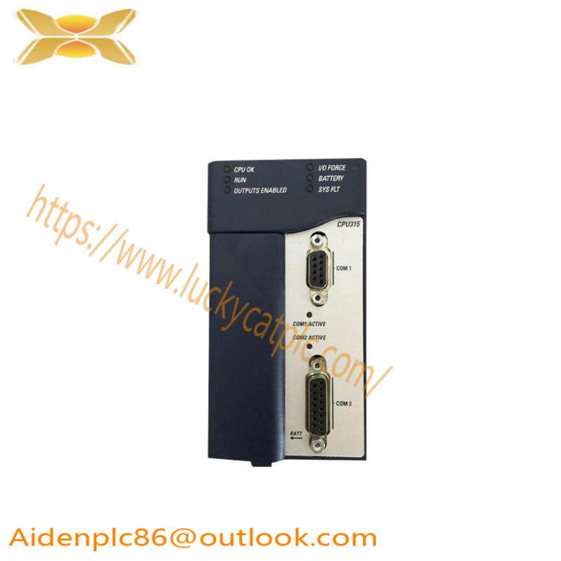 GE IC695CPU315 CPU CONTROL MODULE