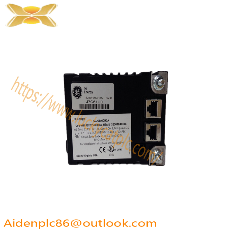 GE IS220PAICH1A Analog I/O board
