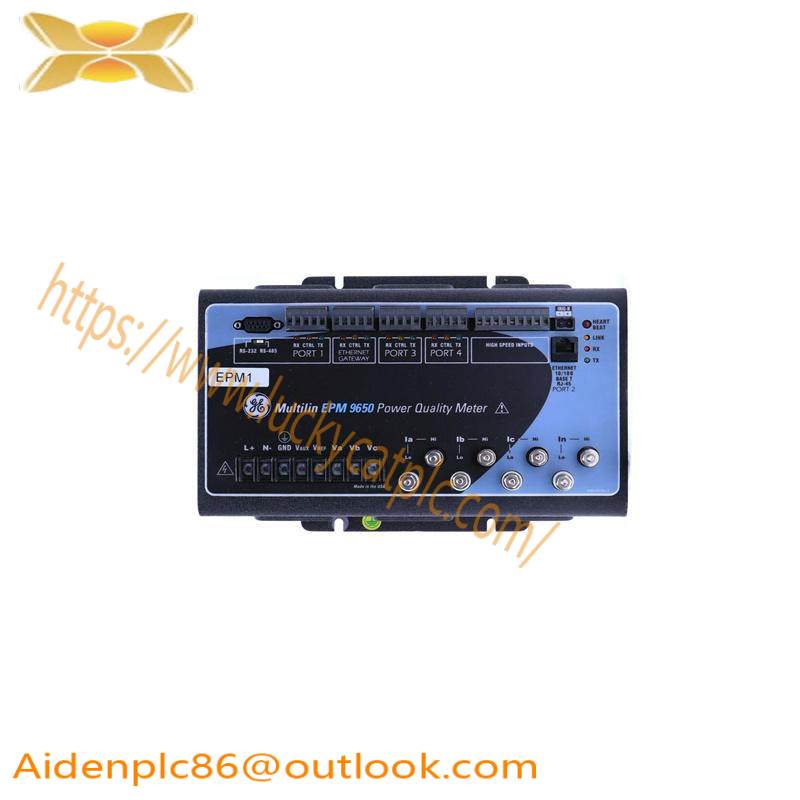 GE MULTILIN EPM 9650 POWER QUALITY METER PL96501A0A10000
