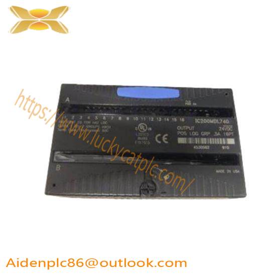 GENERAL ELECTRIC IC200MDL740