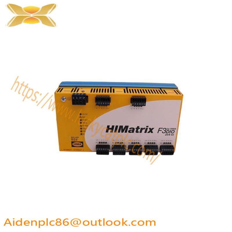 HIMA F3 DIO 20/8 02 F3DIO20/802 Remote I/O Module