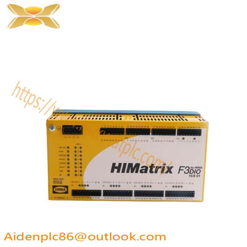 HIMA HIMATRIX F3D/O16/801 F3 D/O 16/8 01 Digital I/O module
