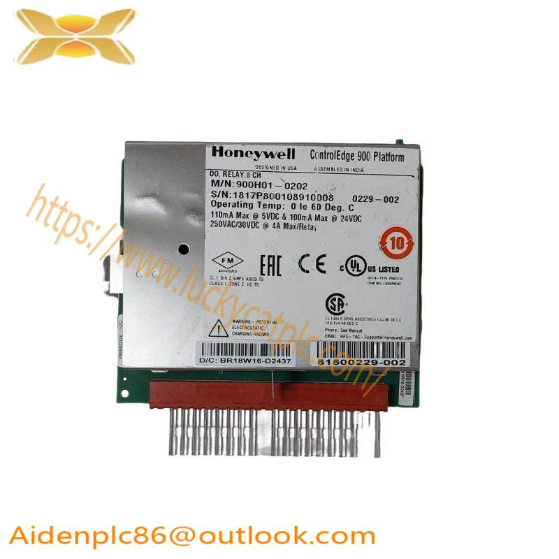 honeywell 900H01-0202 digital output relay module